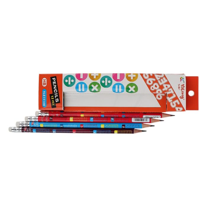 Yalong Pencil 12 Pieces | مستلزمات المكتب والمدرسة | أدوات الكتابة ومواد التصحيح