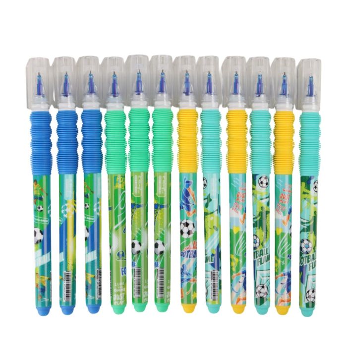 Yalong Eraseble Pen Football 12 Pieces | Office & School Supplies | Writing Essentials & Correction Supplies