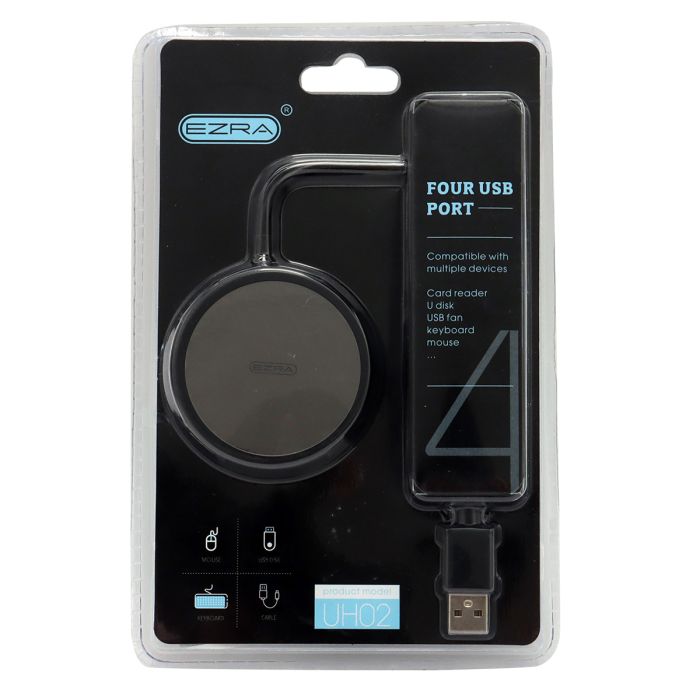 Ezra USB-A 4-Port USB Hub | Car Accessories