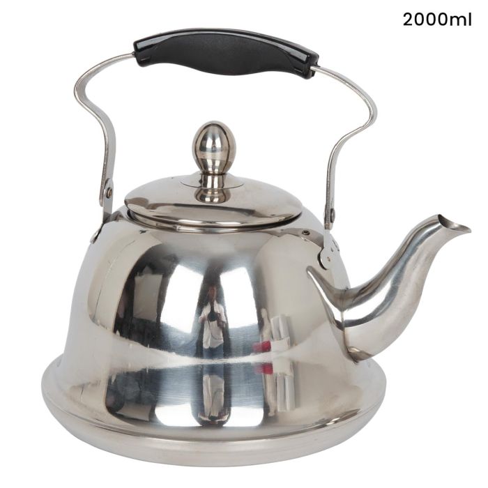 غلاية من الفولاذ المقاوم للصدأ سعة 2 لتر | المطبخ والطعام | أدوات الطهي | Kettles