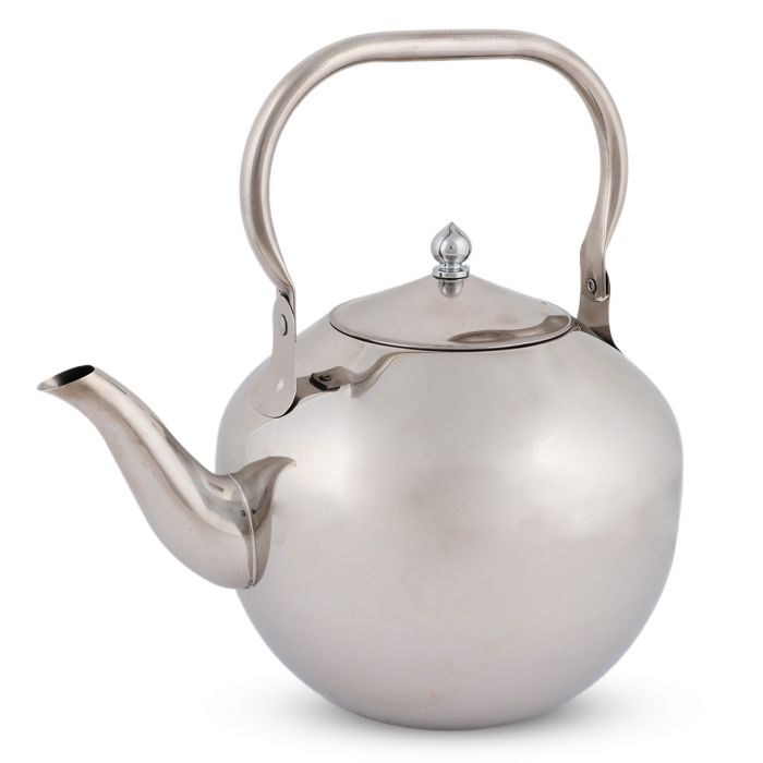 غلاية ستانلس ستيل فضية سعة 4 لتر | المطبخ والطعام | أدوات الطهي | Kettles
