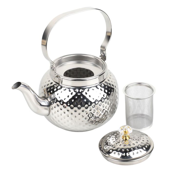 غلاية من الفولاذ المقاوم للصدأ سعة 1.6 لتر | المطبخ والطعام | أدوات الطهي | Kettles
