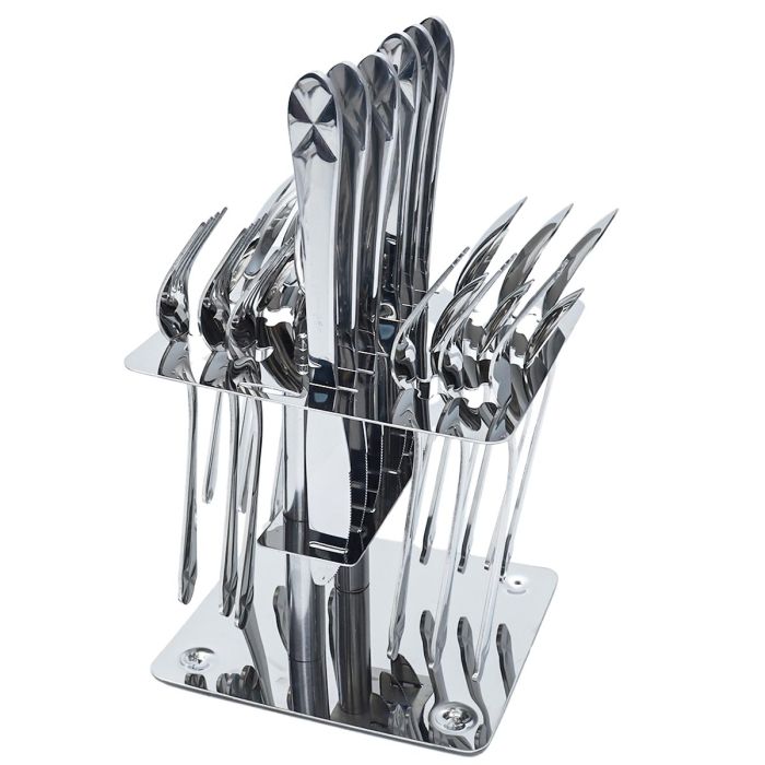 Stainless Steel Cutlery 24 Pieces Set | Kitchen & Dining | Utensils & Gadgets