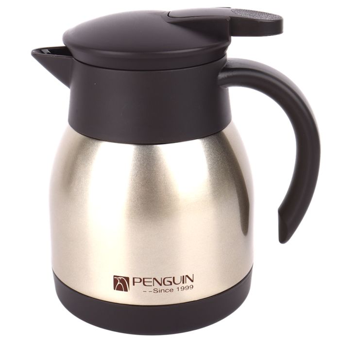 Penguin Vacuum Flask Stainless Steel 500ml | Kitchen & Dining | Glasswares & Drinkwares