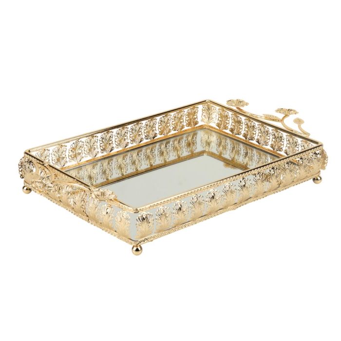 Metal Mirror Tray YG2710 C | المطبخ والطعام | أدوات الطعام والتقديم
