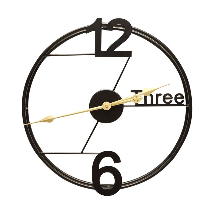 ساعة حائط جذابة بتصميم جميل - 2055B/A | ديكور المنزل | الساعات | Decoration Clocks