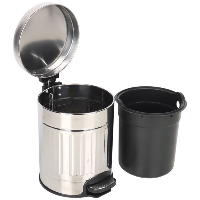 Stainless Steel Pedal Dustbin 5L | Household Accessories