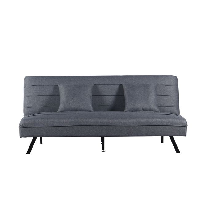 Fabric Sofa Bed Single 2 In 1 Grey | Furniture | Living Room Furniture | Sofa Sets