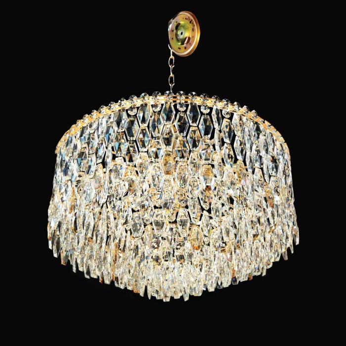 Crystal Hanging Light Golden (28 Bulb) | Lights & Chandeliers | Chandeliers