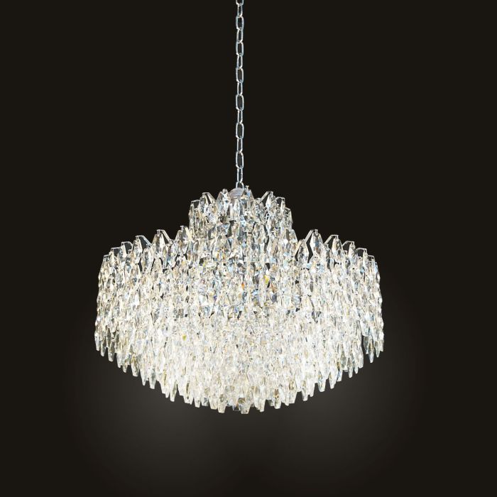 Crystal Hanging Light Silver 98125-950X650-CH | Lights & Chandeliers | Chandeliers