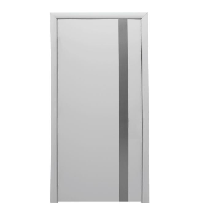 WPC Door Grey 210x100x24cm | Doors & Accessories