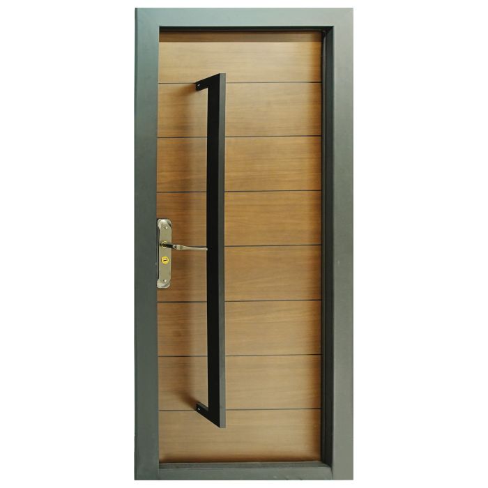 Steel Door 210x90cm DK01-R | الأبواب والإكسسوارات