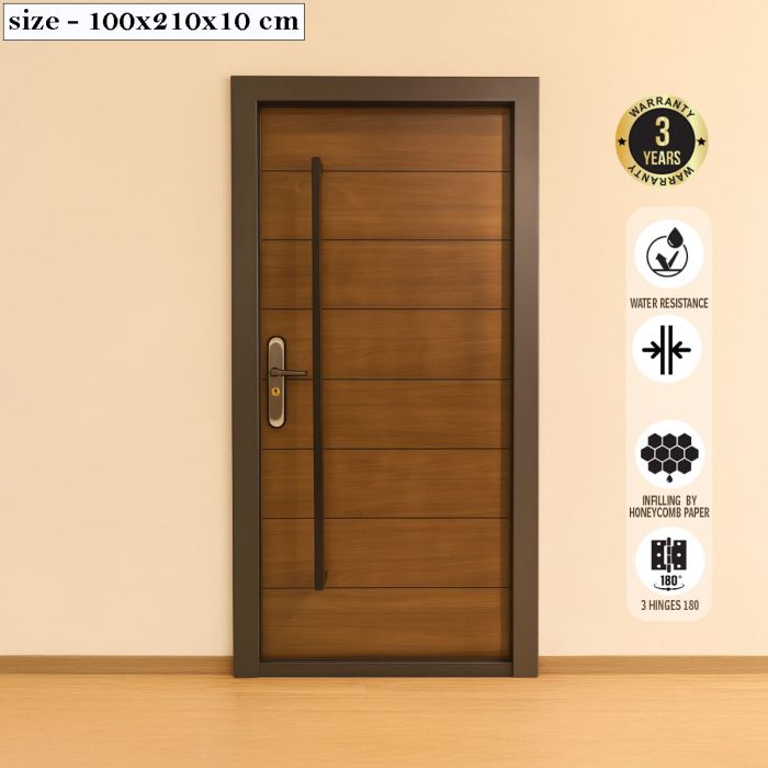 Water Resistant Steel Door 210x100x7cm-DK01-R | الأبواب والإكسسوارات