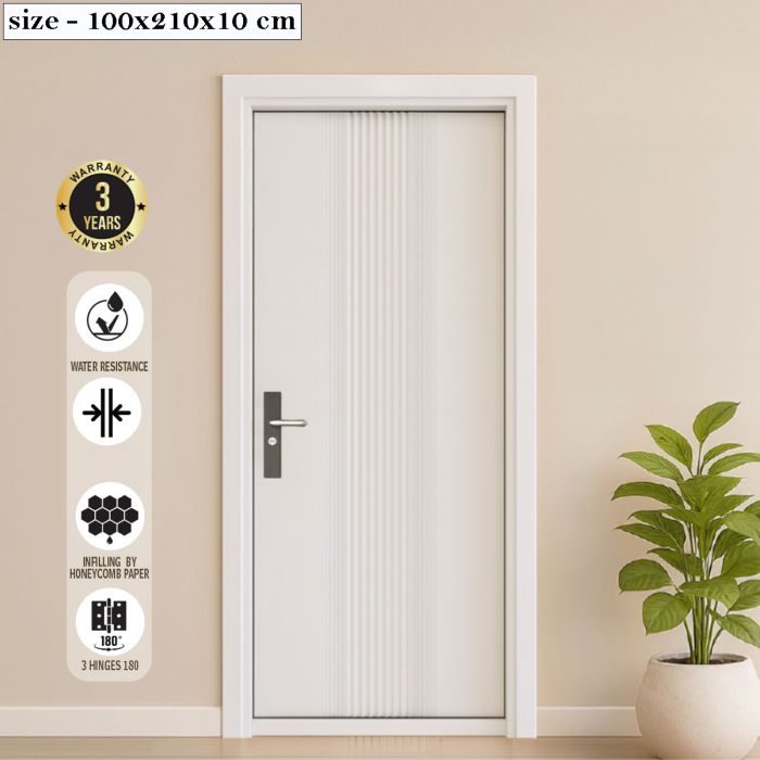 Water Resistant Steel Door 210x100x5cm-TC2402-R | الأبواب والإكسسوارات