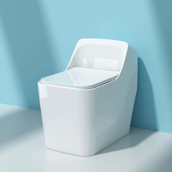 Water Closet Syphonic 1 Piece MENGMA-120-W | Kitchen & Bath Essentials
