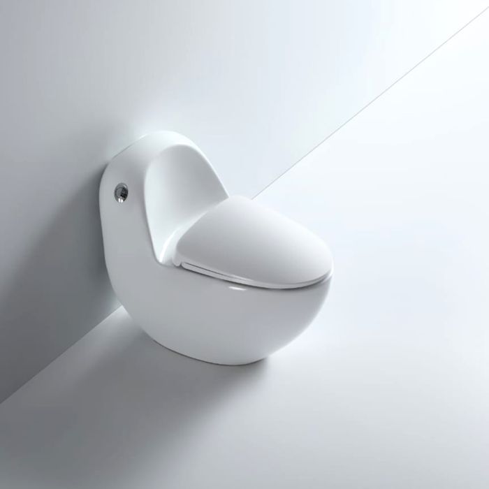 Water Closet Syphonic 1 Piece MENGMA-2009-W | Kitchen & Bath Essentials