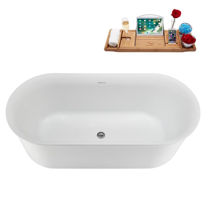 Bathtub Without Mixer 1700X780X600cm - JL6982-GW | Kitchen & Bath Essentials