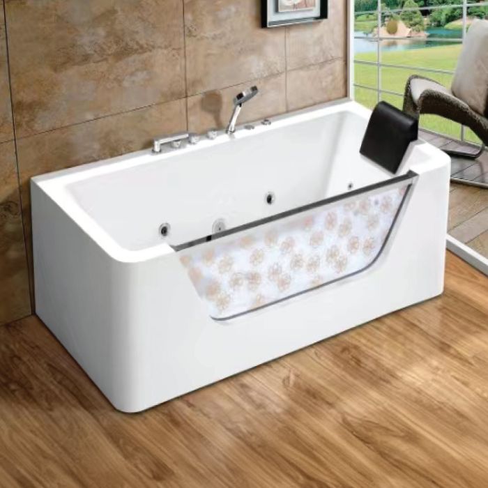 Jacuzzi Rectangle 177x84cm ZS-8733-WH | Kitchen & Bath Essentials