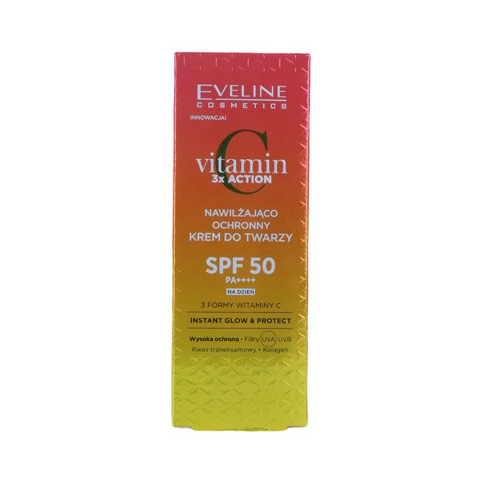 Eveline Vitamin C 3X Face Cream SPF50 30ml | رعاية شخصية | العناية بالوجه | Serums & Creams
