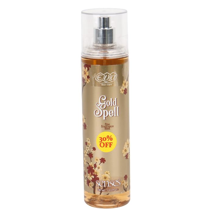 Eva Skin Care Gold Spell Body Spray Mist Senses 240ml | Perfumes & Fragrances | Women Perfumes