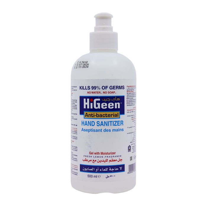 Hi Geen Hand San Lemon 500ml | Health & Wellness | Sanitizers & Masks
