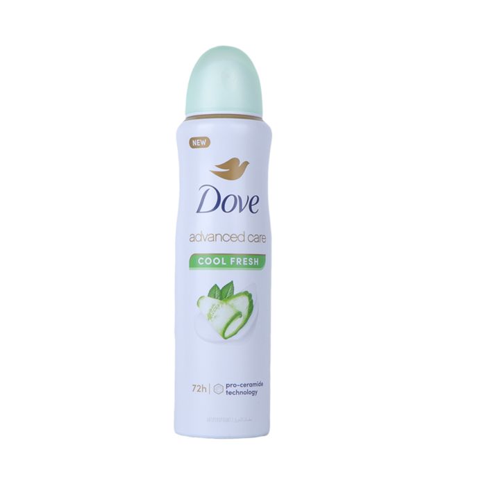 Dove Deodorant Aerosol Cucumber and Green Tea Women 150ml | رعاية شخصية | مزيلات العرق ومضادات التعرق | Deodorant Spray