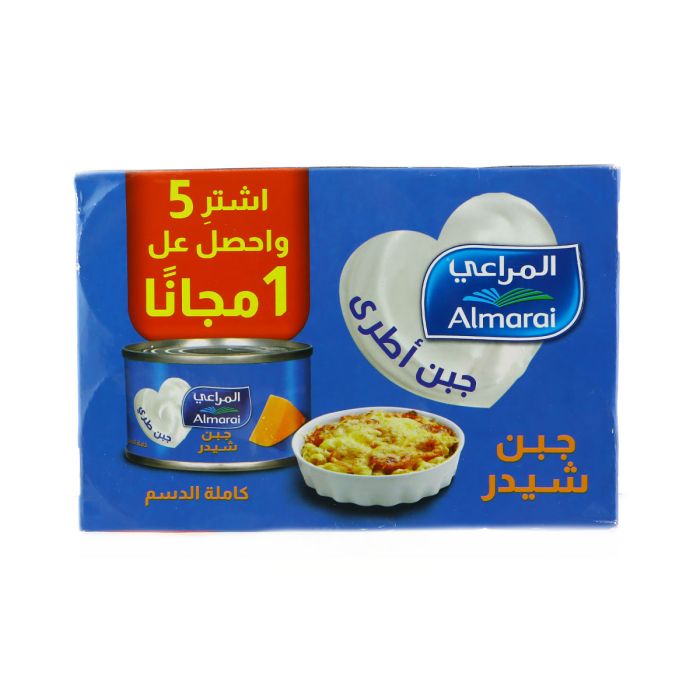 Almarai Cheddar Cheese Tin 56g | Dairy - Egg & Cheese | Cheese | Cream Cheese