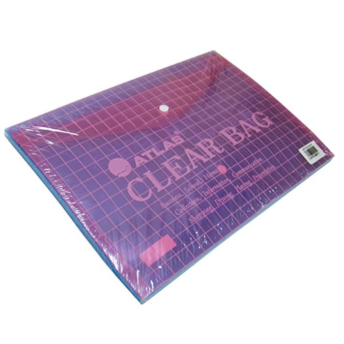 Clear Bag For Files ASP-PACK-04-ASS | Office & School Supplies | School Bags, Lunch Bags & Pencil Case