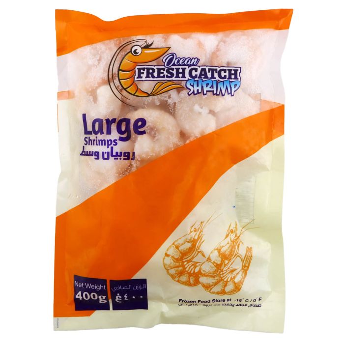Ocean Fresh Catch Large Shrimp 400g | Frozen Food | Frozen Seafood | Shrimps
