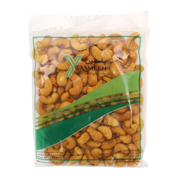 Yasmeen Cashewnut Roasted 200 gm | Snacks & Candy | Seeds & Nuts