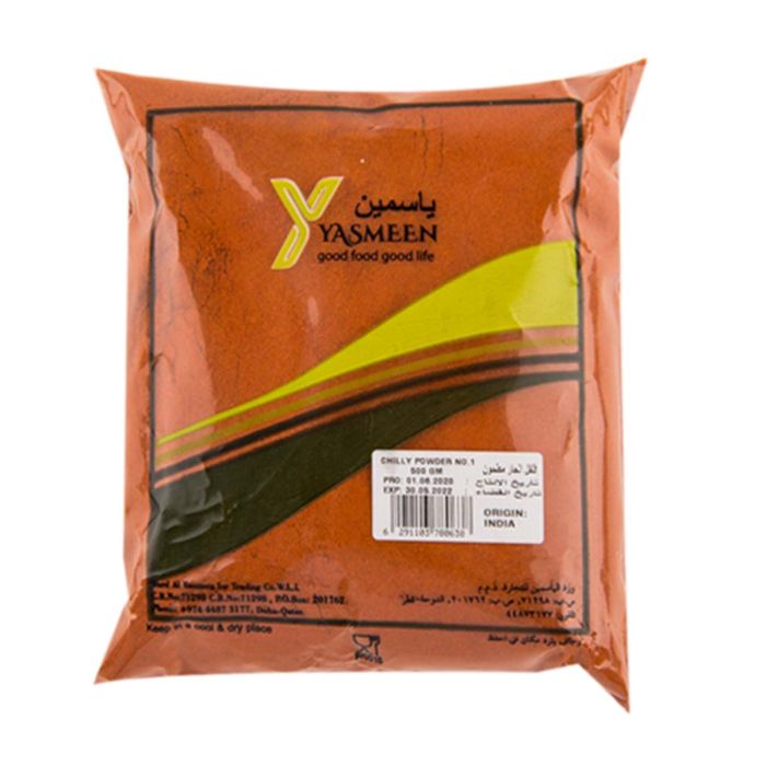 Yasmeen Chilli Powder 500g | Condiments & Seasoning | Salt & Spices | Bottled Spices