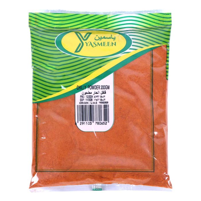 Yasmeen Chilli Powder 200g | Condiments & Seasoning | Salt & Spices | Bagged Spices