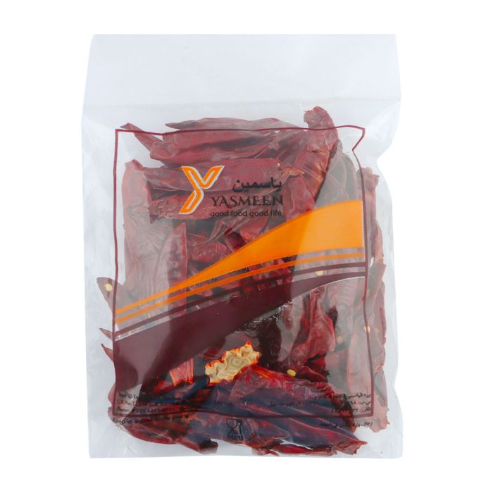 Yaseem Chilly Whole Long 100g | Condiments & Seasoning | Salt & Spices | Bagged Spices