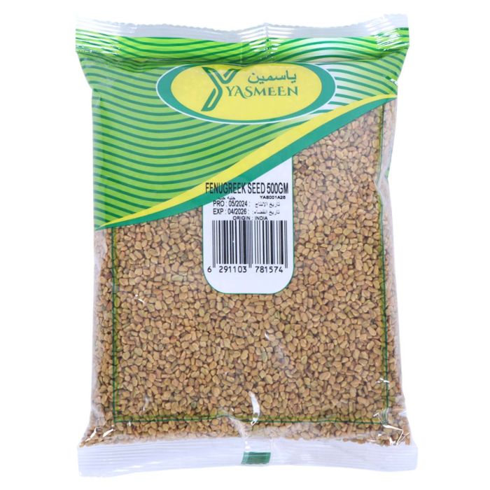 Yasmeen Fenugreek Seeds 500g | Condiments & Seasoning | Salt & Spices | Herbs