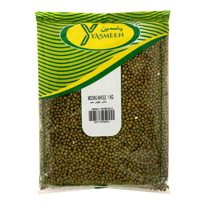Yameen Moong Whole 1Kg | Dry Food | Pulses & Grains | Lentils