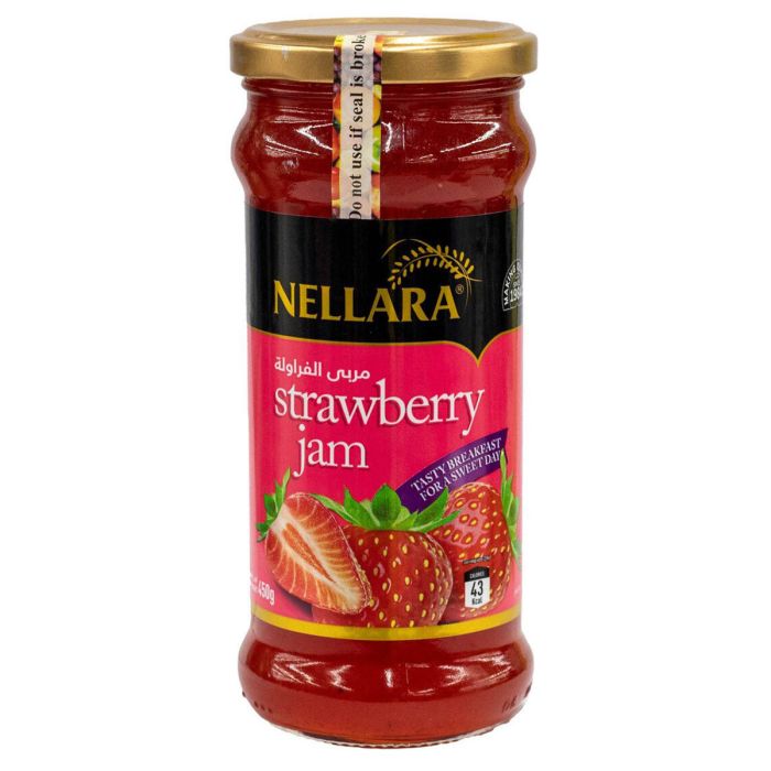 Nellara Strawberry Jam 450g | Breakfast Food | Jams