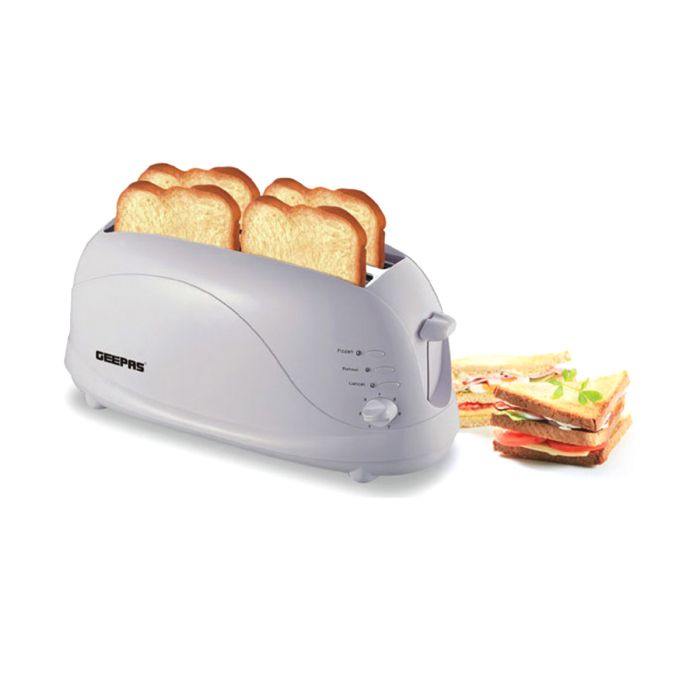Geepas Bread Toaster 1 Slice - GBT9895 | Kitchen Appliances | Toasters