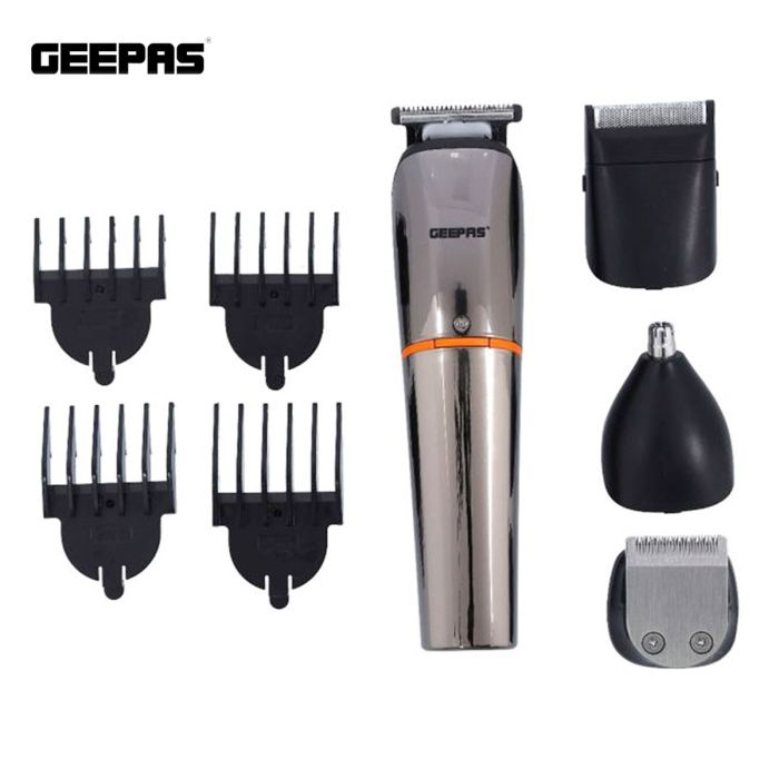 Geepas Grooming Kit Rechargeable 9 in 1 - GTR56041 | Personal Grooming | Groomers