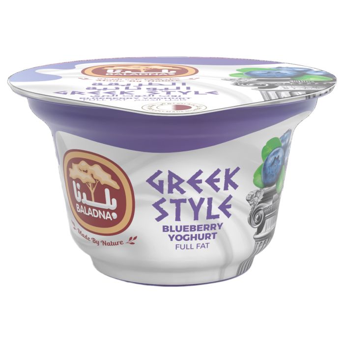 Baladna Greek Style Blueberry Yoghurt 150g | Dairy - Egg & Cheese | Yoghurt | Greek Yoghurt