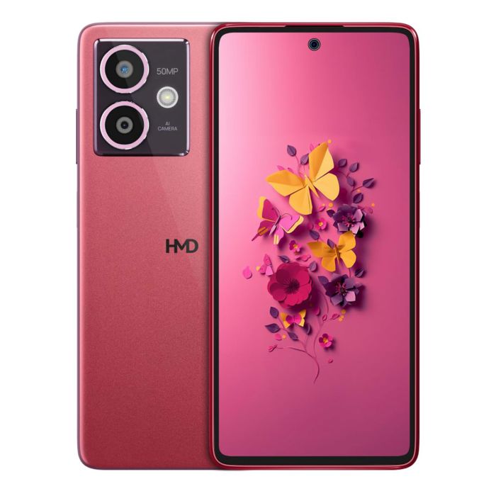HMD Crest Mobile Phone (5G, 6GB, 128GB) Pink | Smartphones | HMD Phones
