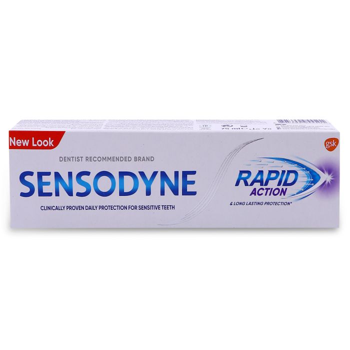 معجون أسنان سنسوداين سريع المفعول 75 مل | رعاية شخصية | العناية بالفم | Toothpaste