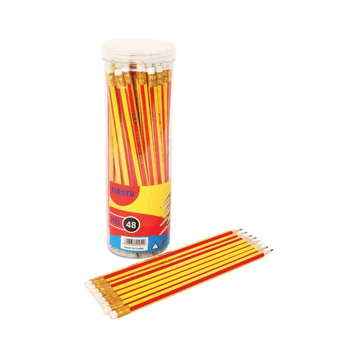 Pencil 48 Pcs | Office & School Supplies | Writing Essentials & Correction Supplies