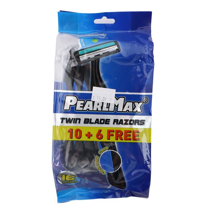 Pearl Max Twin Blade Razor 10+6Free | Personal Care | Shaving & Hair Removal | Womens Razors & Blades