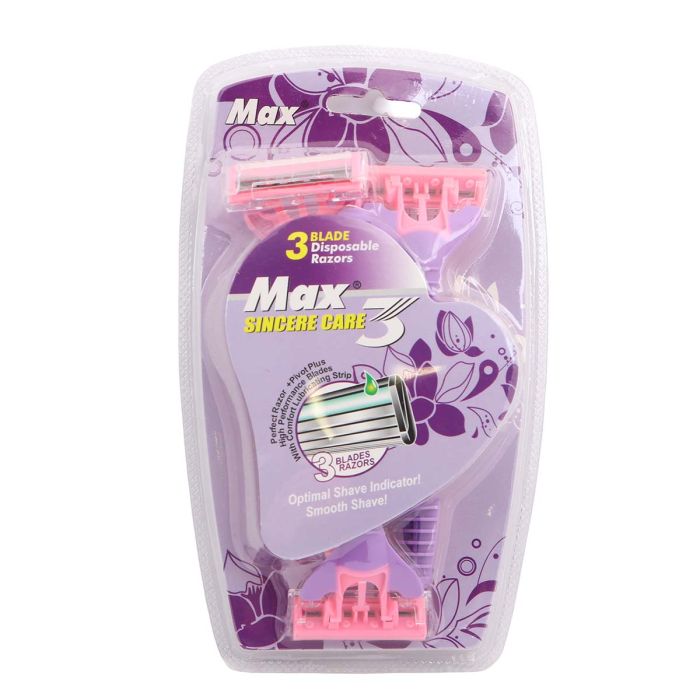 Max Sincere Care Razors | Personal Care | Shaving & Hair Removal | Womens Razors & Blades