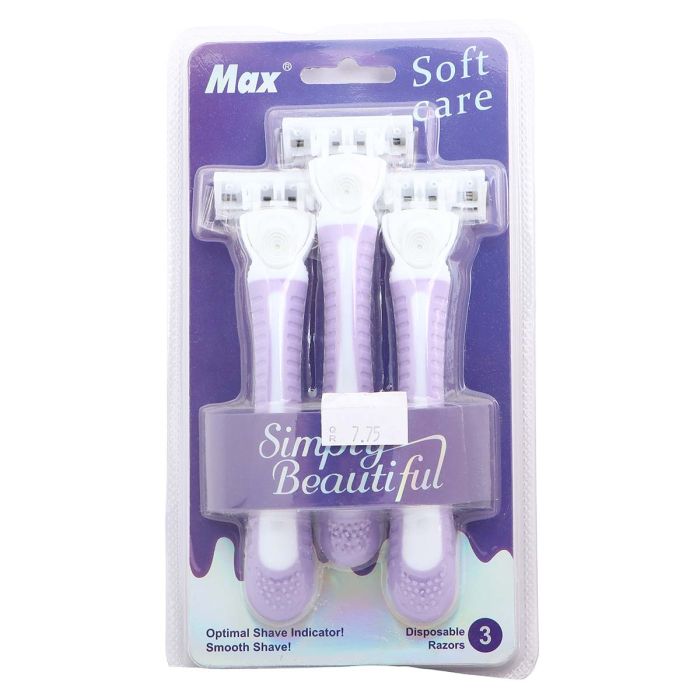 Max Soft Care Simply Beautiful Razor | Personal Care | Shaving & Hair Removal | Womens Razors & Blades