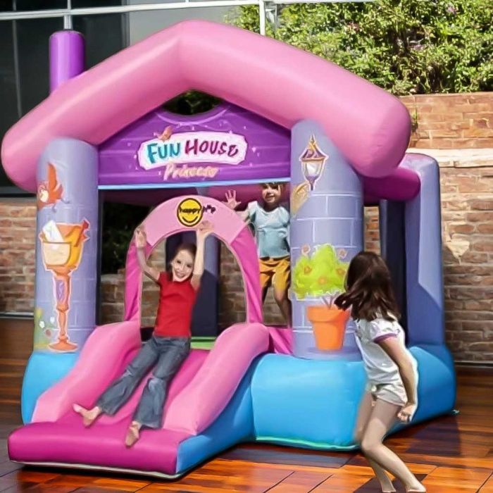Happy Hop Fun House Princess Inflatable Bouncer | Outdoor Toys