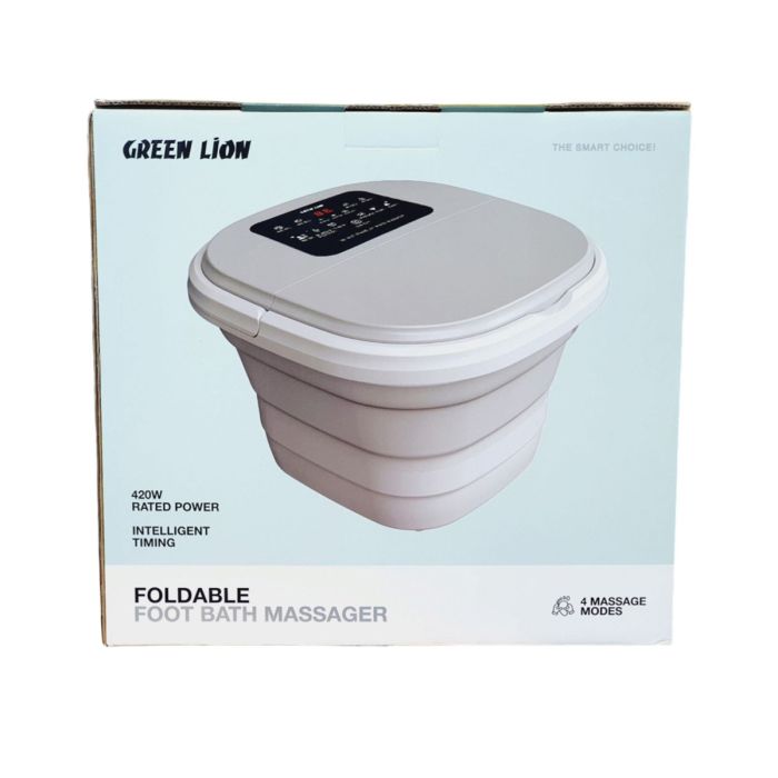 Geen Lion Foldable Foot Bath Massager GNFLDFTBTMGY | Recovery & Supports | Massagers