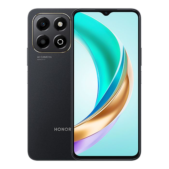 Honor X6B Mobile Phone (6GB, 256GB) Midnight Black | Smartphones