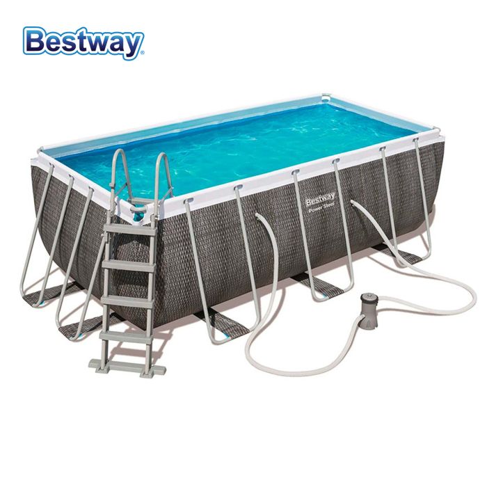 Bestway Rectangular Pool Set 13.6x6.7x4ft | Sports | Water Sports