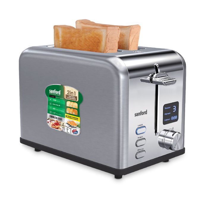 Sanford Bread Toaster 1050w 2 Slice | Kitchen Appliances | Toasters